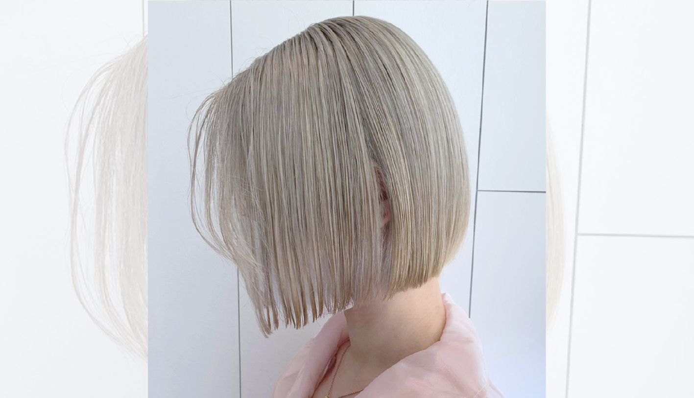 透け感抜群の プラチナブロンド 特集 ブリーチは何回 どんな髪色 Hairinfo Magazine
